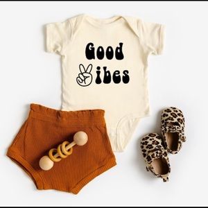 Toddler Good Vibes Onesie/Bodysuit - size 0-3m to 18-24m